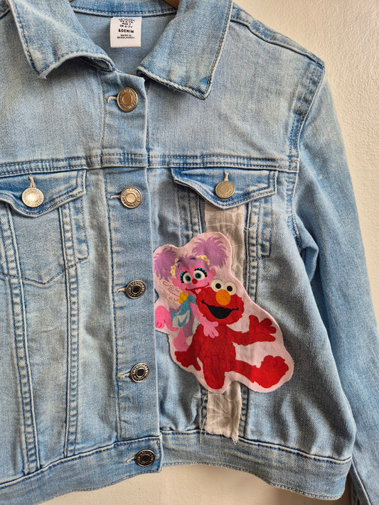 6/7y - Sesame Street Denim Jacket