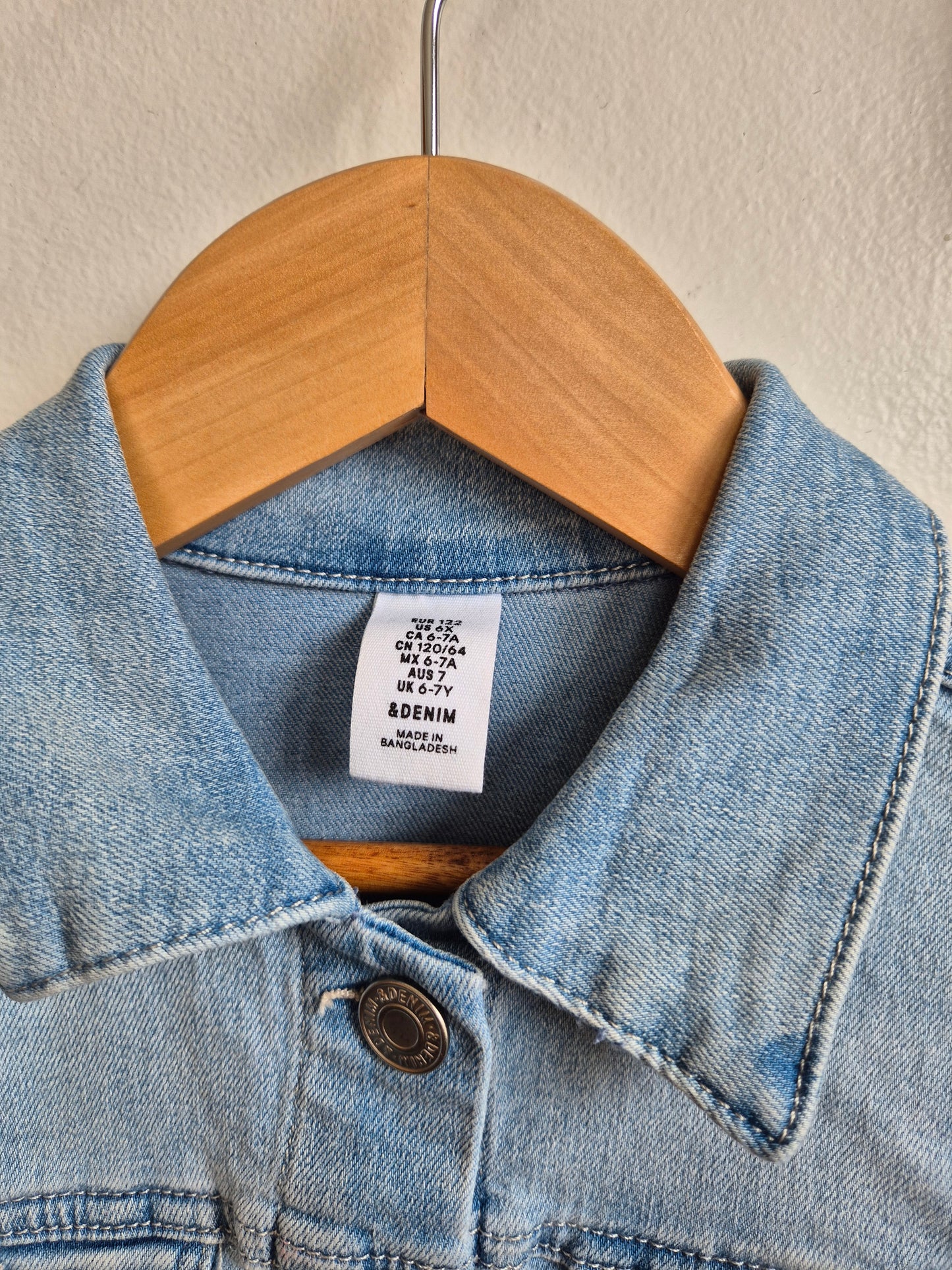 6/7y - Sesame Street Denim Jacket