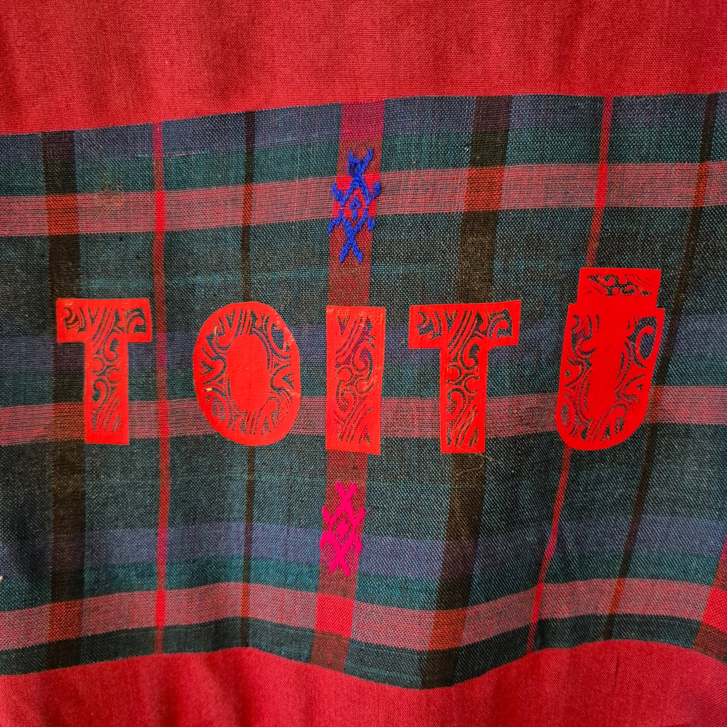Women's S/M - Wrap Dress Upcycle Toitū Kākahu
