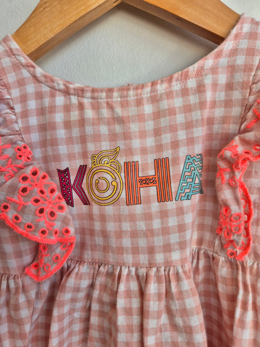 6/9m - Koha Gingham Dress