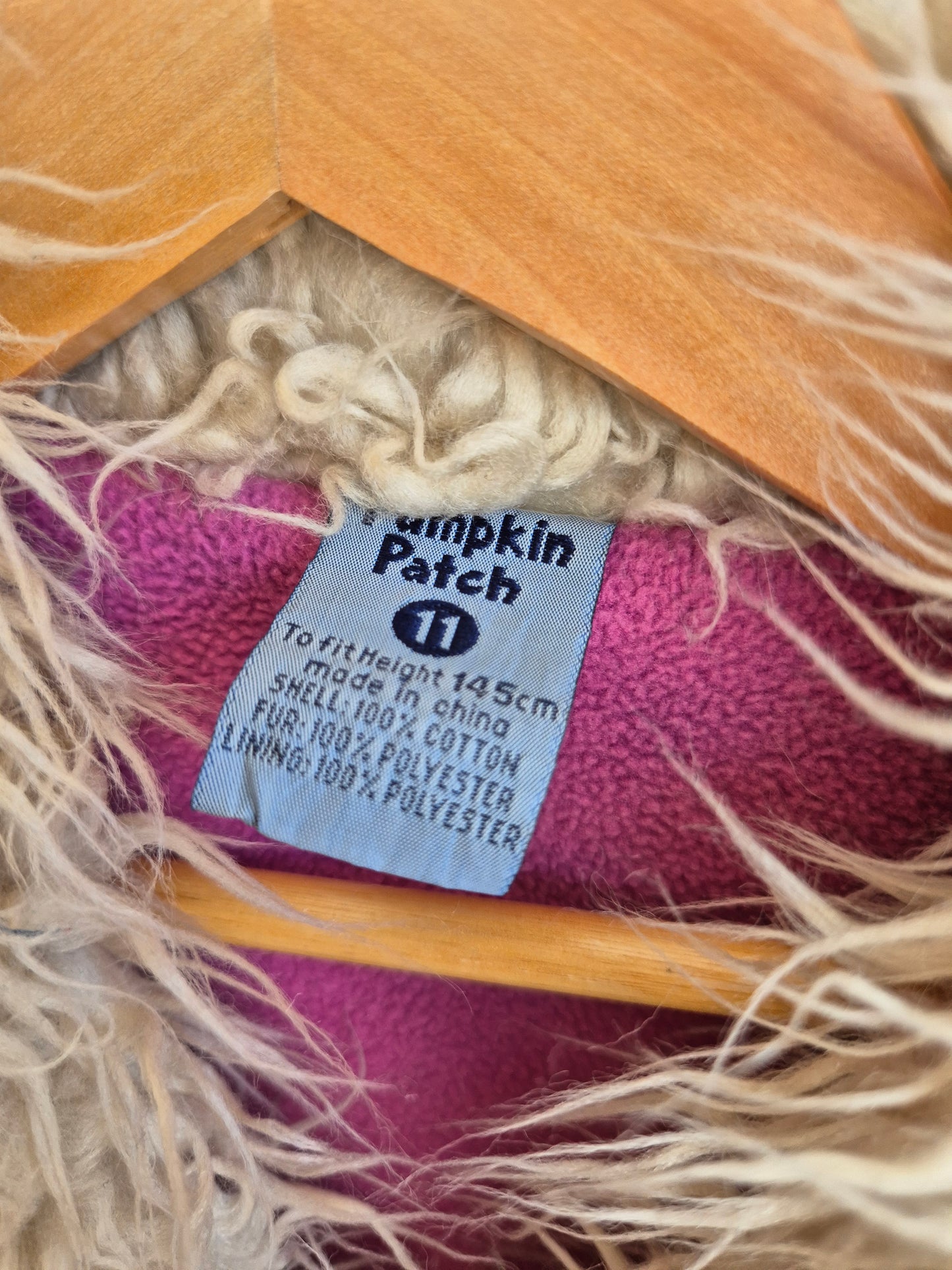 11y - Pūrākau Pono Vintage Pumpkin Patch Denim Jacket