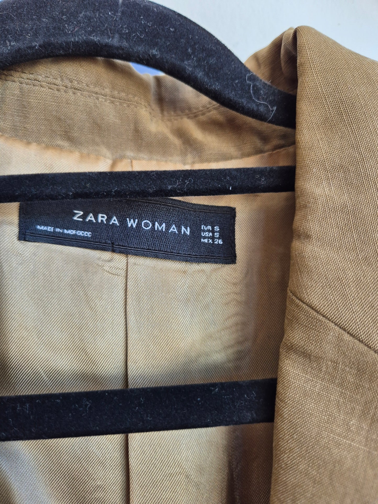 Women's S - Zara Blazer Upcycle Toitū Kākahu