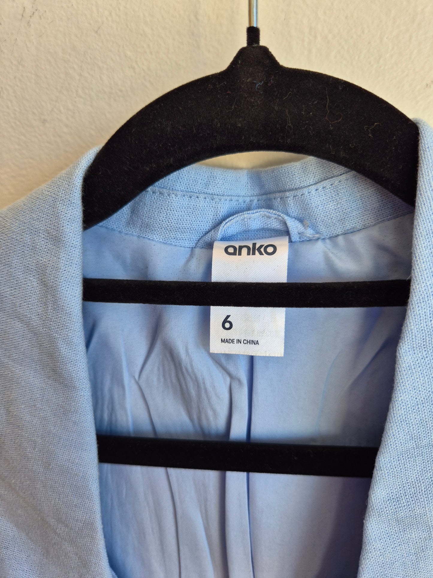 Women's XS/6 - Anko Blazer Upcycle Toitū Kākahu