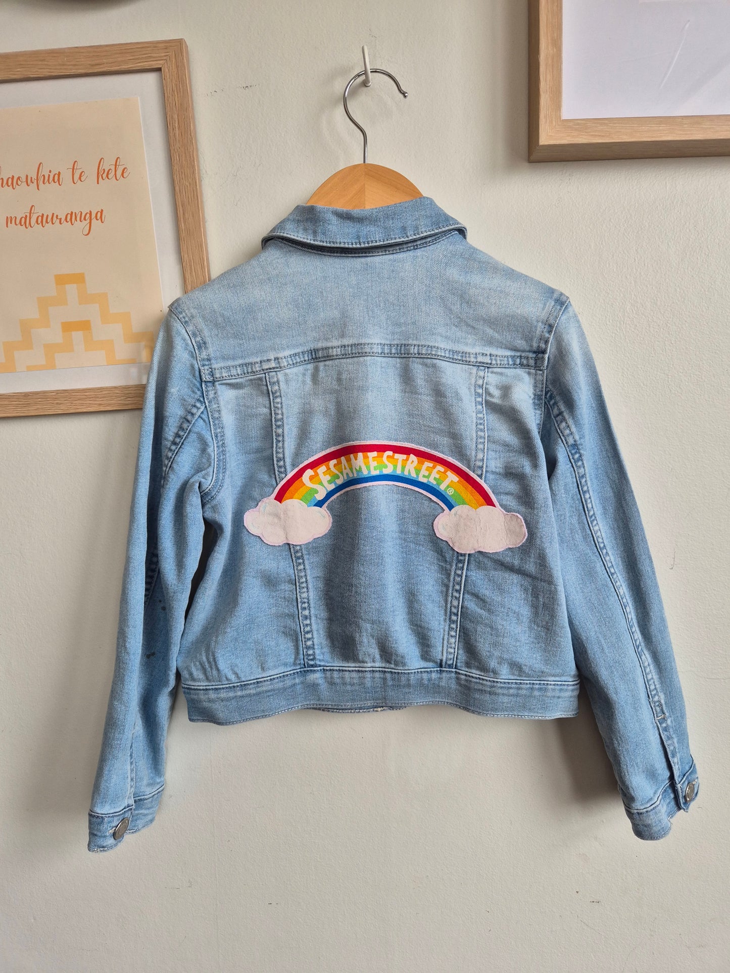 6/7y - Sesame Street Denim Jacket