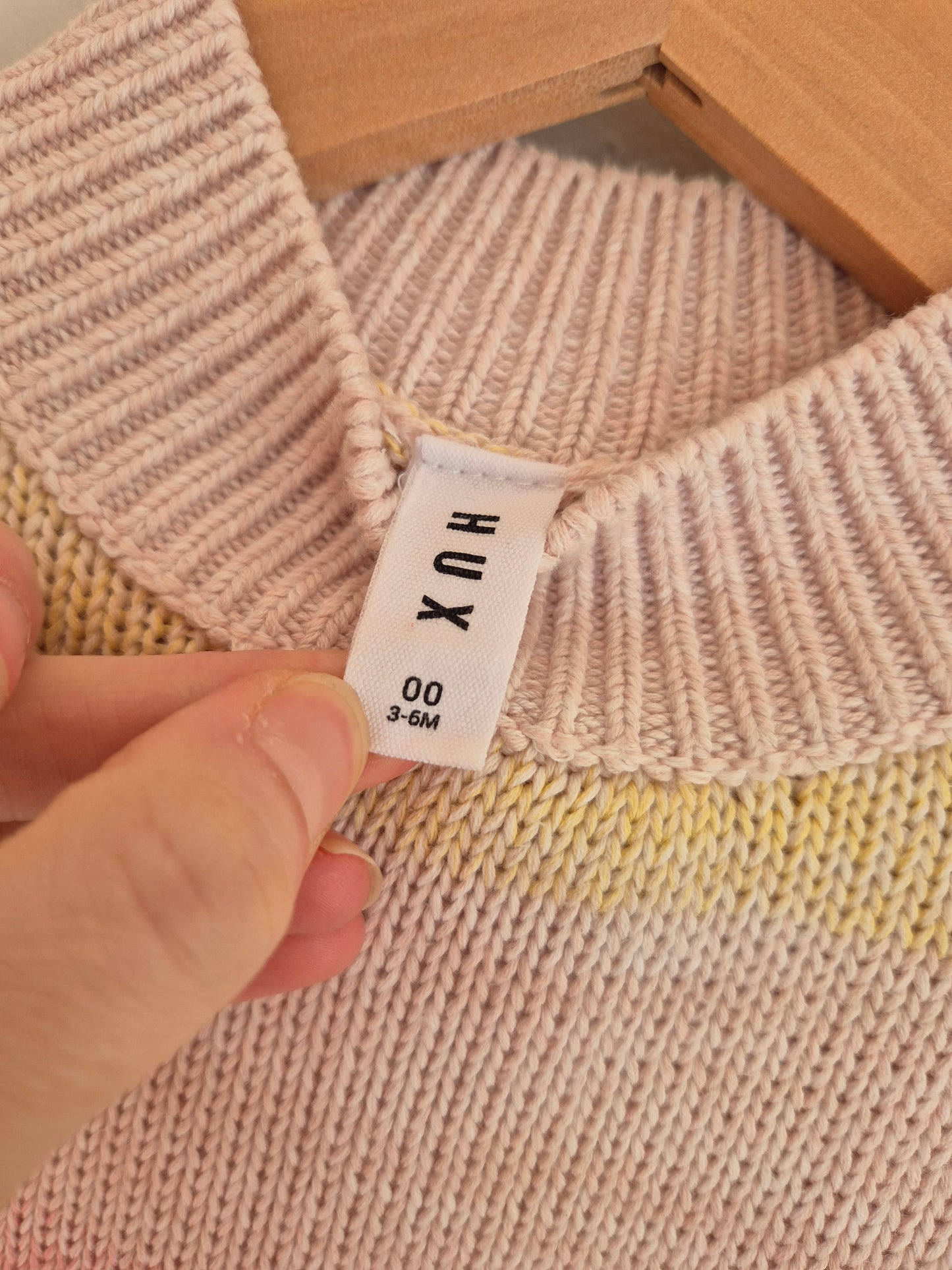 3-6m Hux Baby Knit Pullover