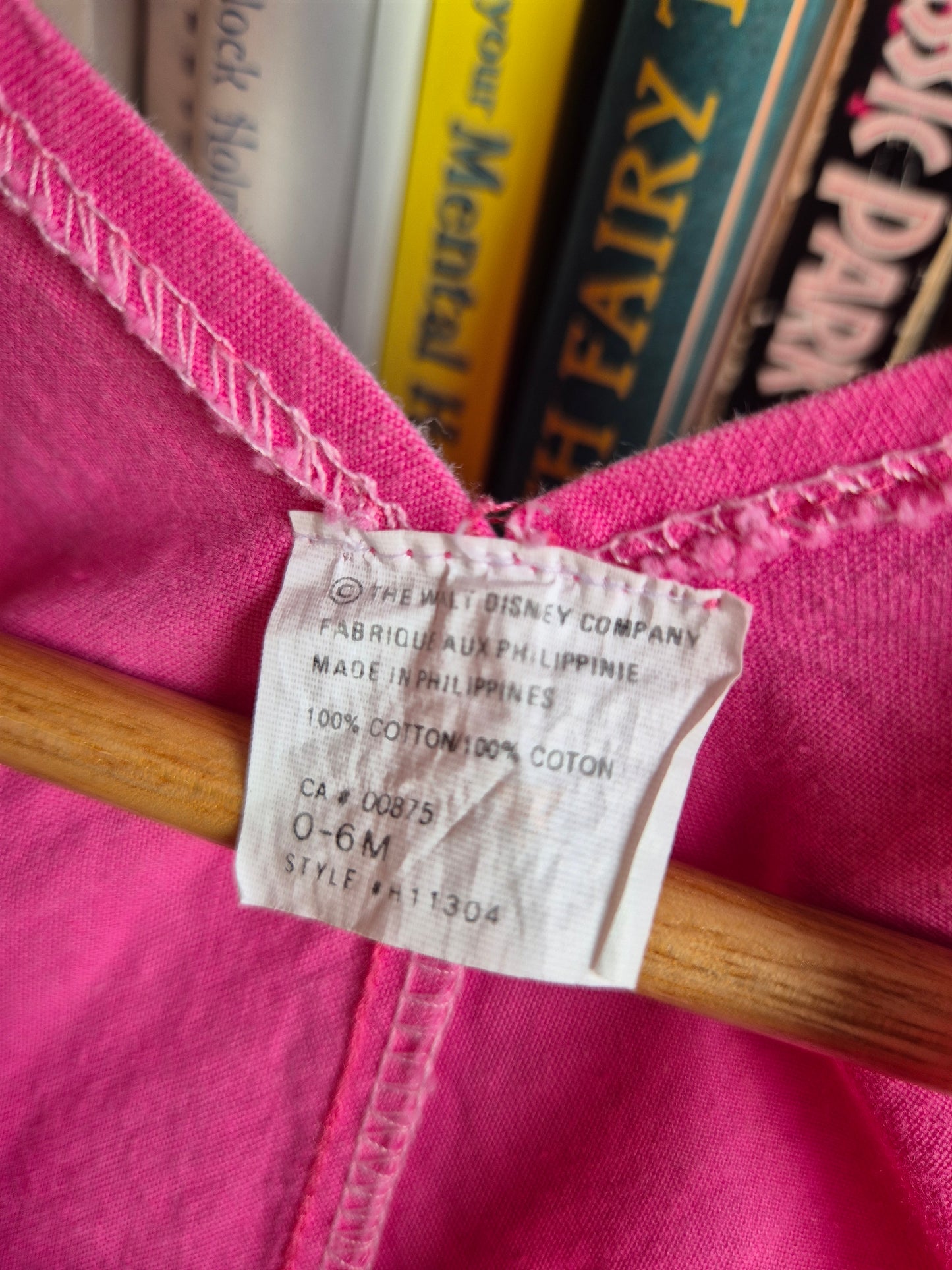 3-6m - Vintage Minnie Mouse Overalls