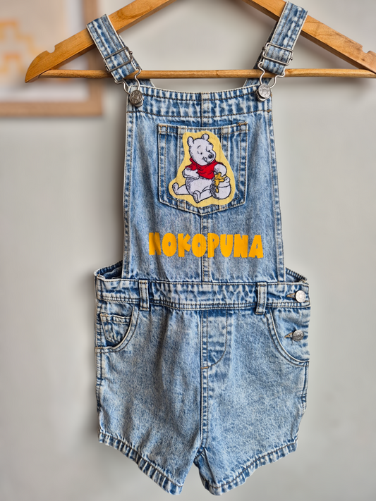 6y - Mokopuna Denim Shortalls