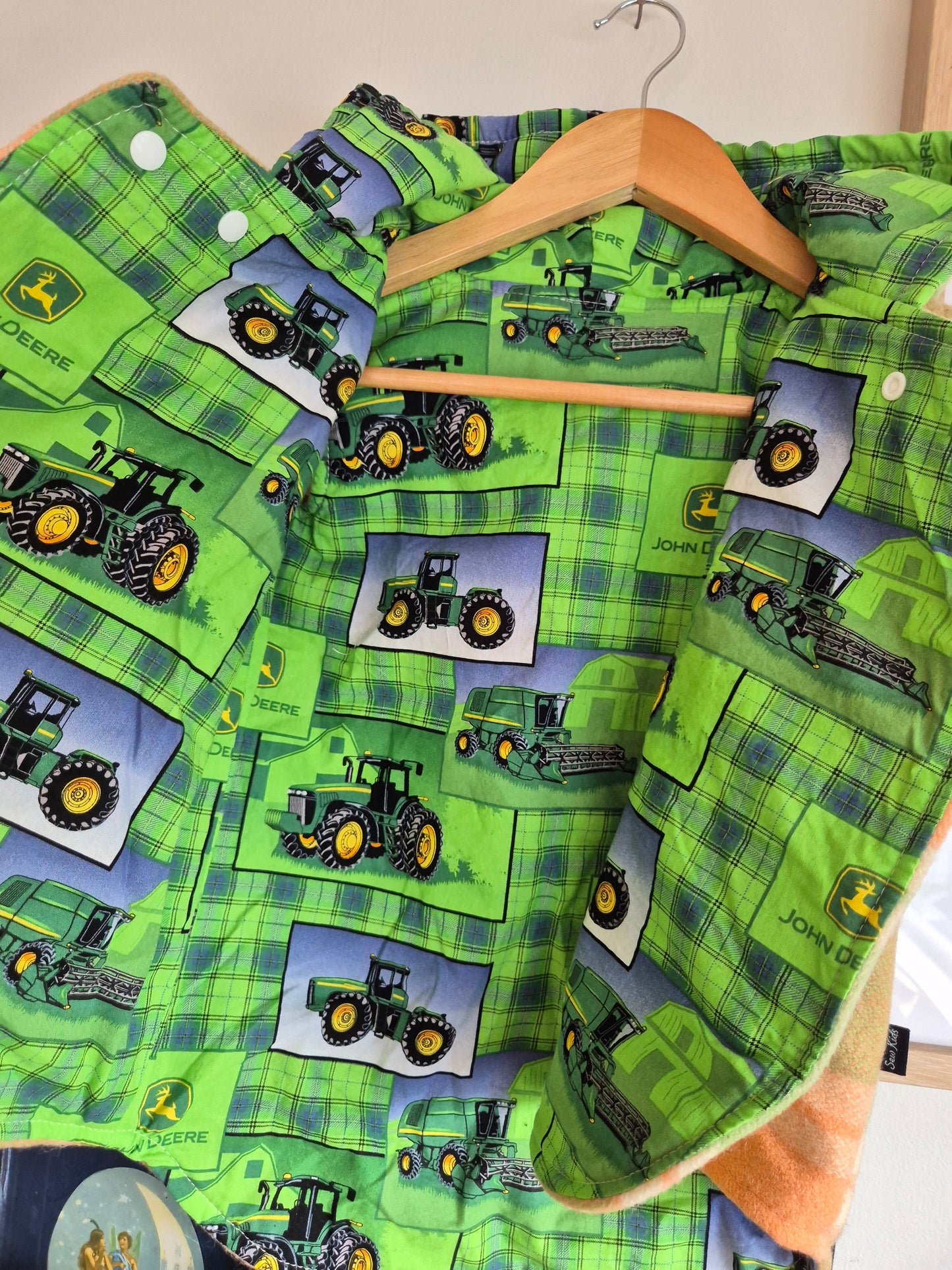 5-7y - Sew Kids Wool Vest x John Deere