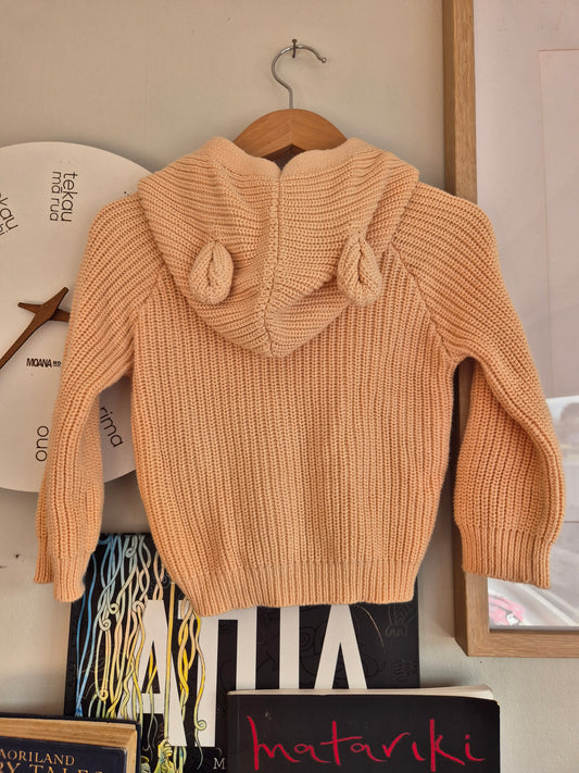 1y - Jamie Kay Bear Knit