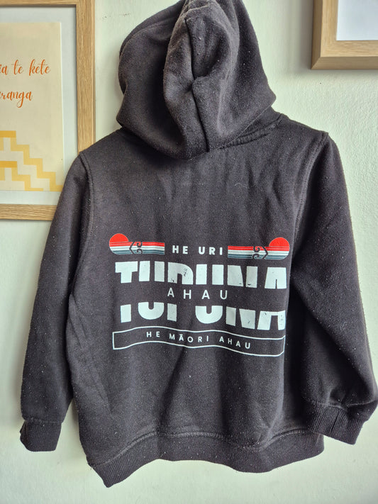 6y - 'Tupuna' Upcycled Hoodie