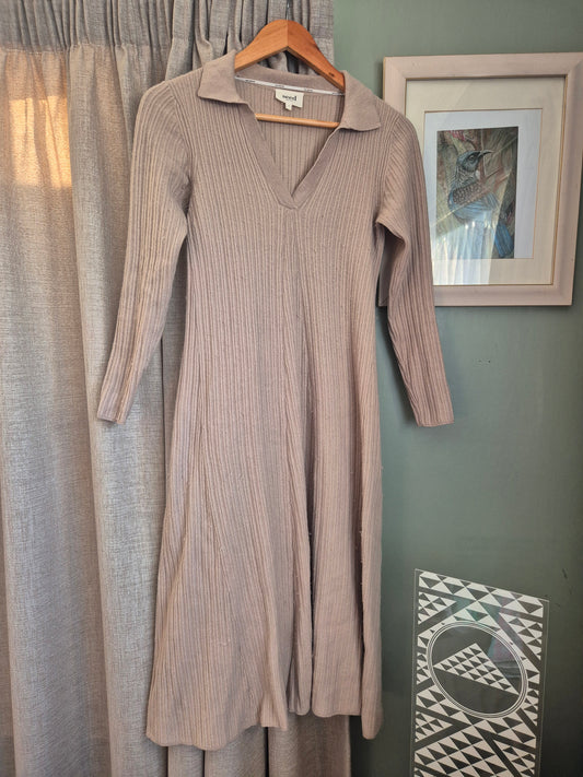 Small Women's  - Seed Ribbed Knit Dress