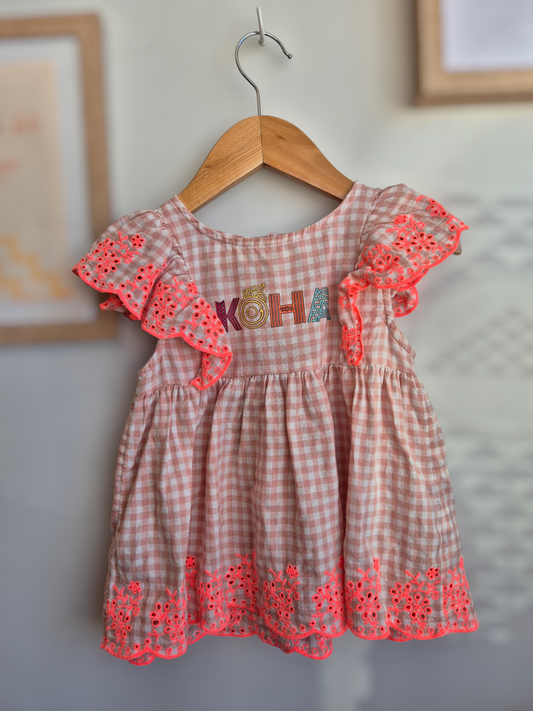 6/9m - Koha Gingham Dress